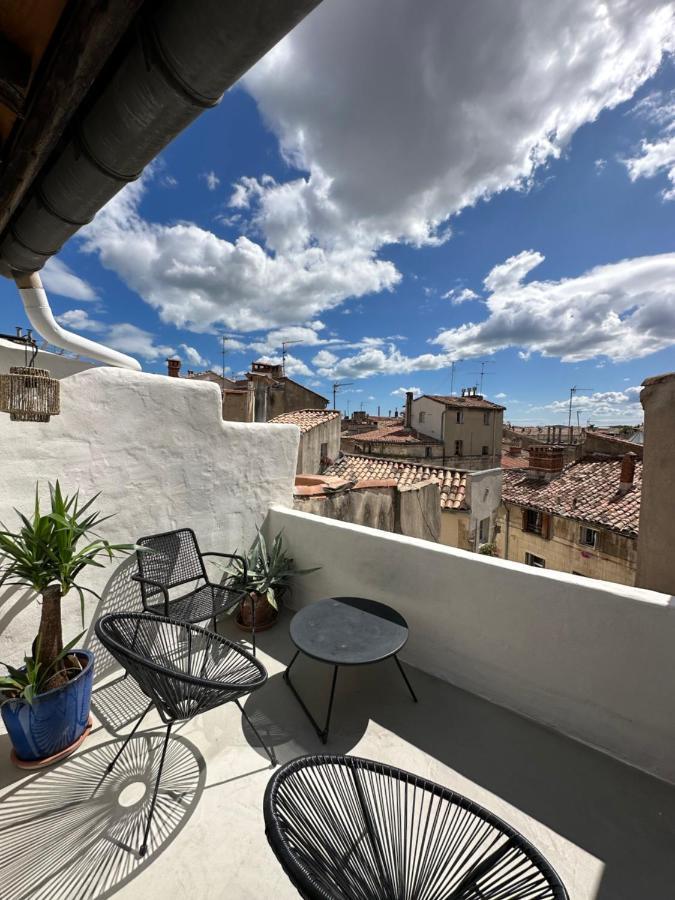 La Boheme Centre Historique - Terrasse Sur Les Toits - Hh Apartment Montpellier Exterior photo